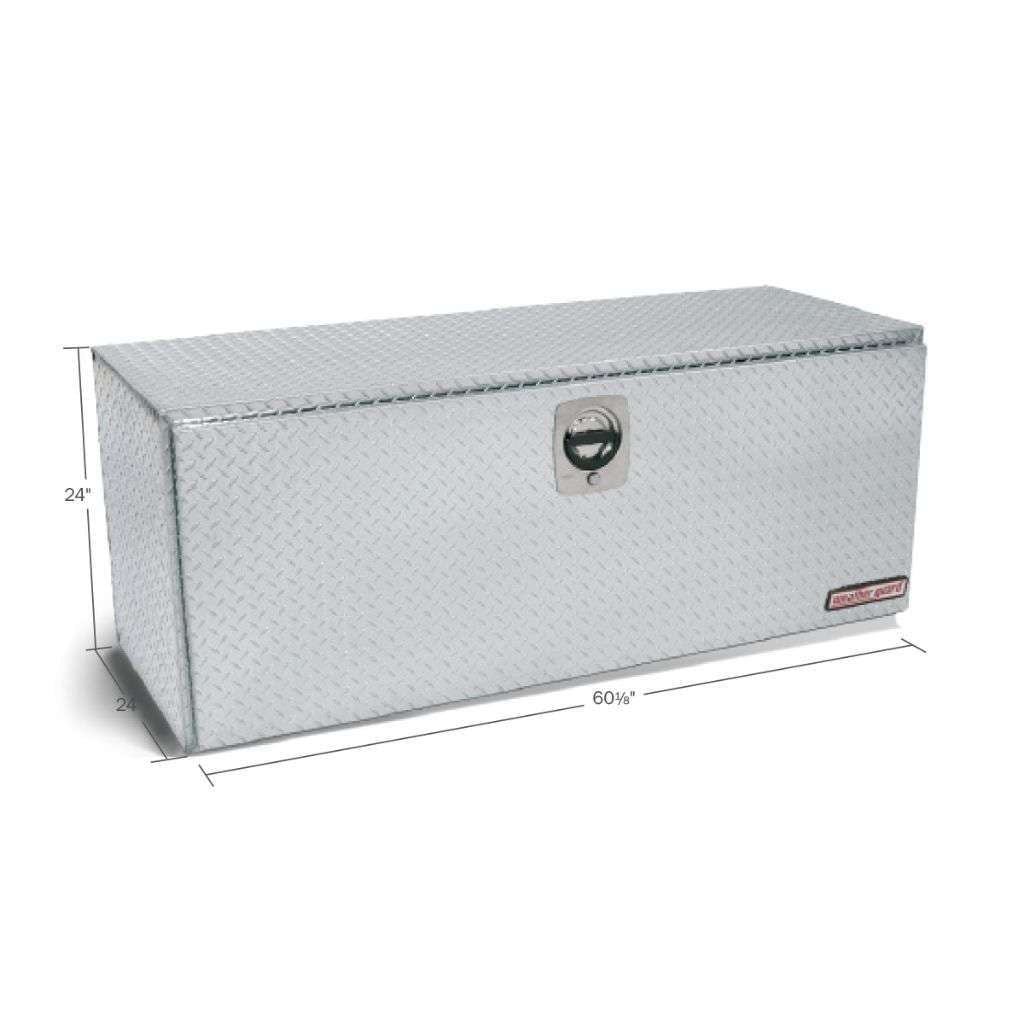 Weather Guard Underbody Box Compact Bright Aluminum 60.13X24X24 Model 662-0-02