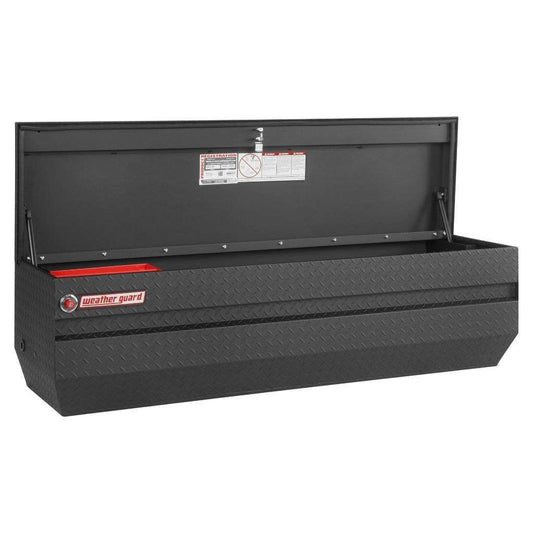 Weather Guard Chest Tool Box Matte Black Aluminum 62X20.25X19.25 Model 664-52-01