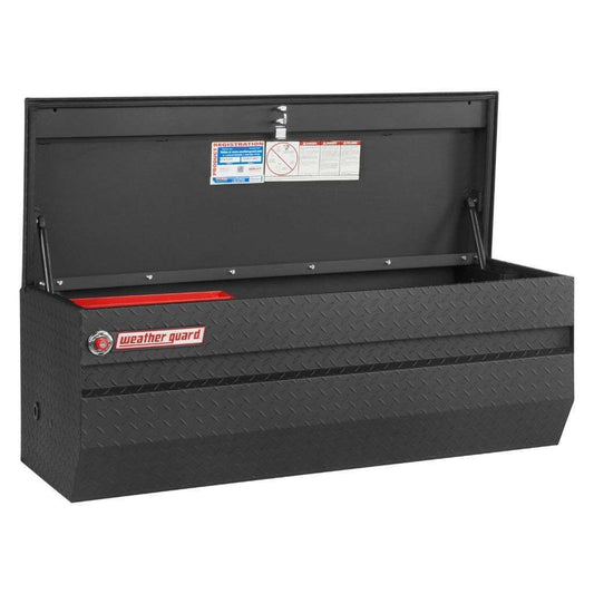 Weather Guard Chest Tool Box Matte Black Aluminum 47X20.25X19.25 Model 674-52-01