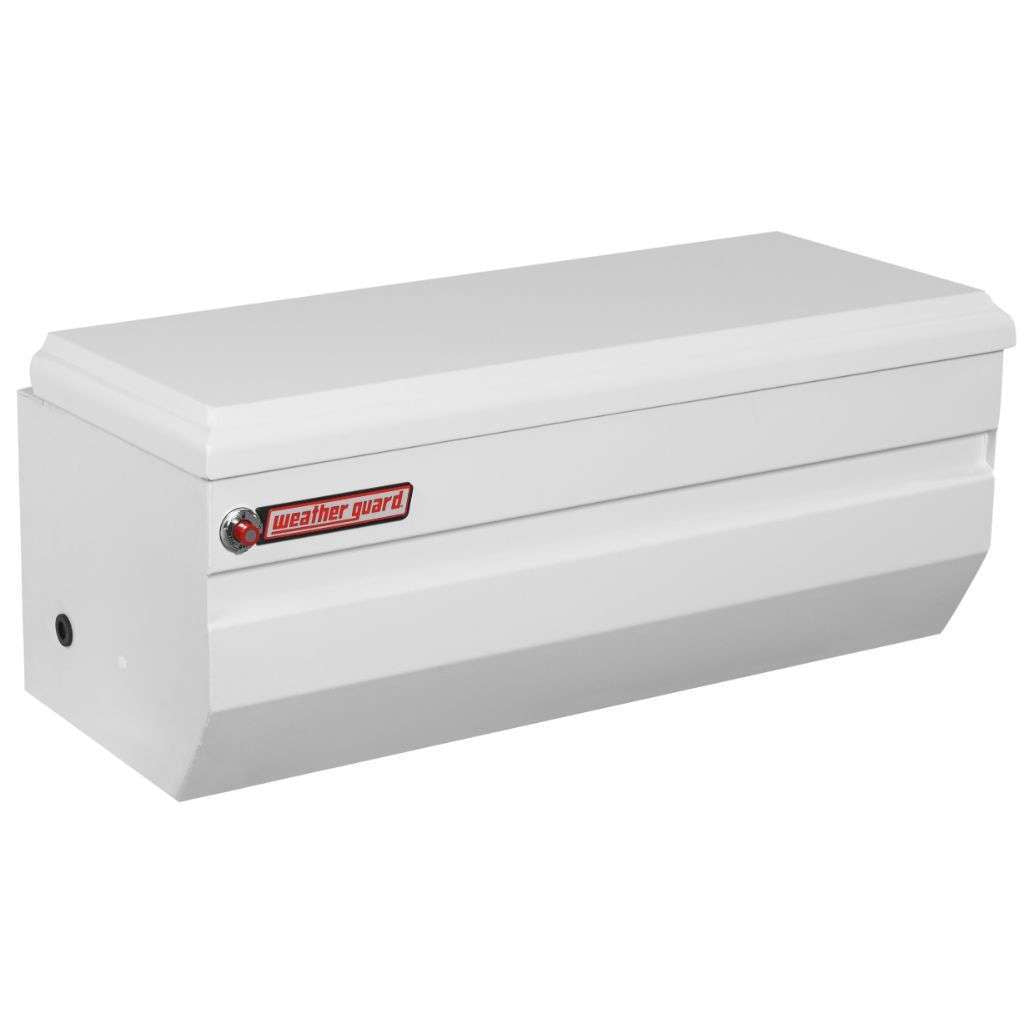 Weather Guard Chest Tool Box Compact White Steel 47X20.25X19.25 Model 675-3-01