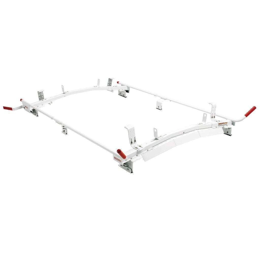 Weather Guard Quick Clamp Van Rack Full Size Van Dual Side Gutter Mount Model 234-3-01