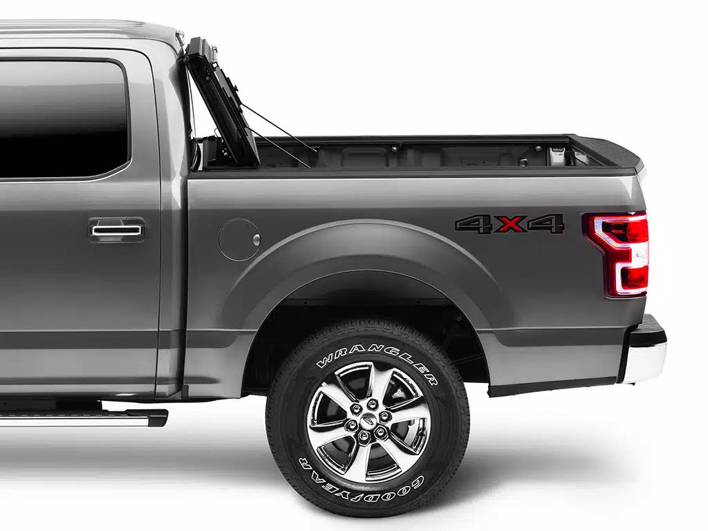 BakFlip MX4 matte black hard folding truck bed cover