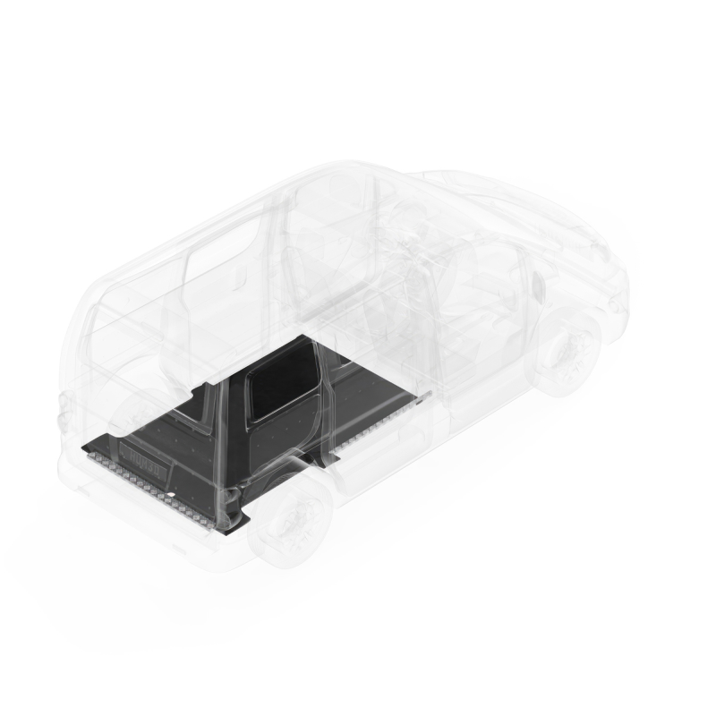 LEGEND EVOLVE Flooring With Sills Nissan NV200 Regular Wheelbase Cargo Regular Wheelbase Van 2 Pc - Single Side Door Model 531-123-6441