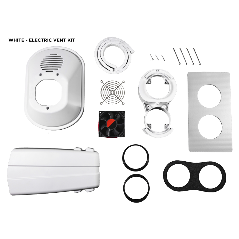 LEGEND VanFan Electric Vent Kit - White Model LF-VRE-K1