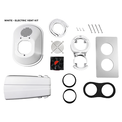LEGEND VanFan Electric Vent Kit - White Model LF-VRE-K1
