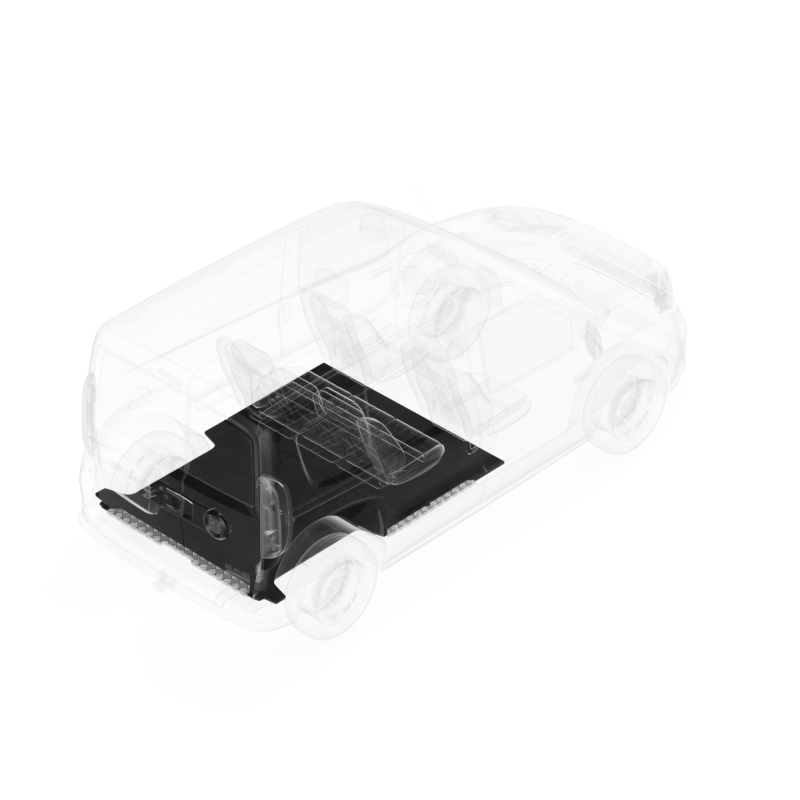 LEGEND StabiliGrip Kit With Sills USA Version RAM ProMaster City Regular Wheelbase Cargo Regular Wheelbase Van 1 Pc - Single Side Door Model 671-135-6541.U