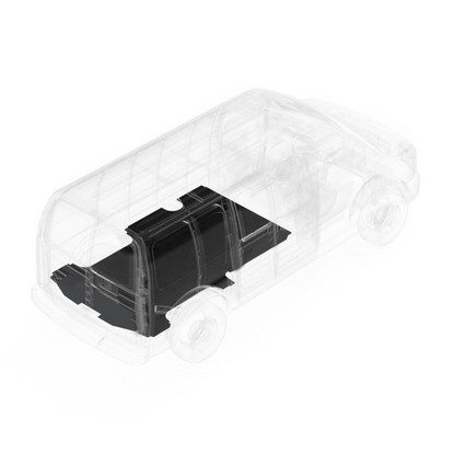 LEGEND AutoMat Bar without Sills GMC Savana/Chevy Express Cargo Van Regular Wheelbase - Single Side Door Model 312-043-7621