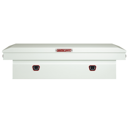 Weather Guard Crossover Tool Box White Steel Full Size Extra Wide Model 116-3-04