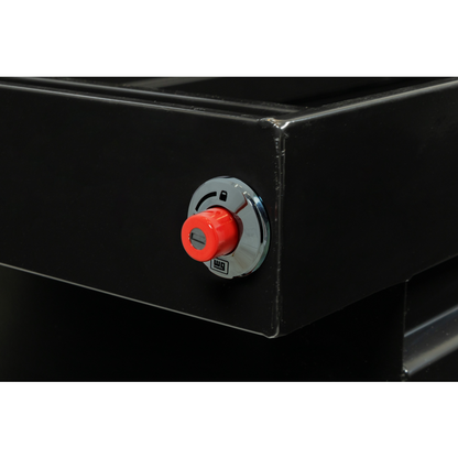 Weather Guard Crossover Tool Box Gloss Black Steel Extra Wide Model 116-5-04