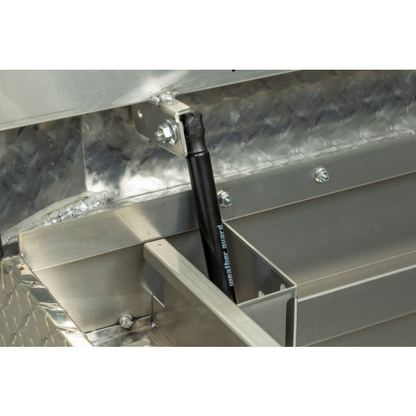 Weather Guard Crossover Tool Box Bright Aluminum Full Size Extra Wide Model 117-0-04