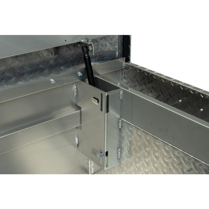 Weather Guard Crossover Tool Box Bright Aluminum Full Size Extra Wide Model 117-0-04