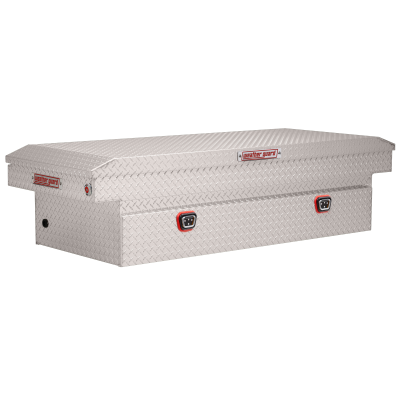 Weather Guard Crossover Tool Box Bright Aluminum Full Size Extra Wide Model 117-0-04