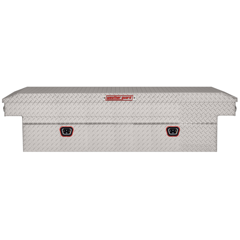 Weather Guard Crossover Tool Box Bright Aluminum Full Size Extra Wide Model 117-0-04