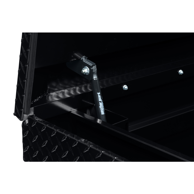 Weather Guard Crossover Tool Box Gloss Black Aluminum Extra Wide Model 117-5-04