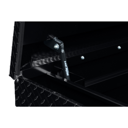 Weather Guard Crossover Tool Box Gloss Black Aluminum Extra Wide Model 117-5-04