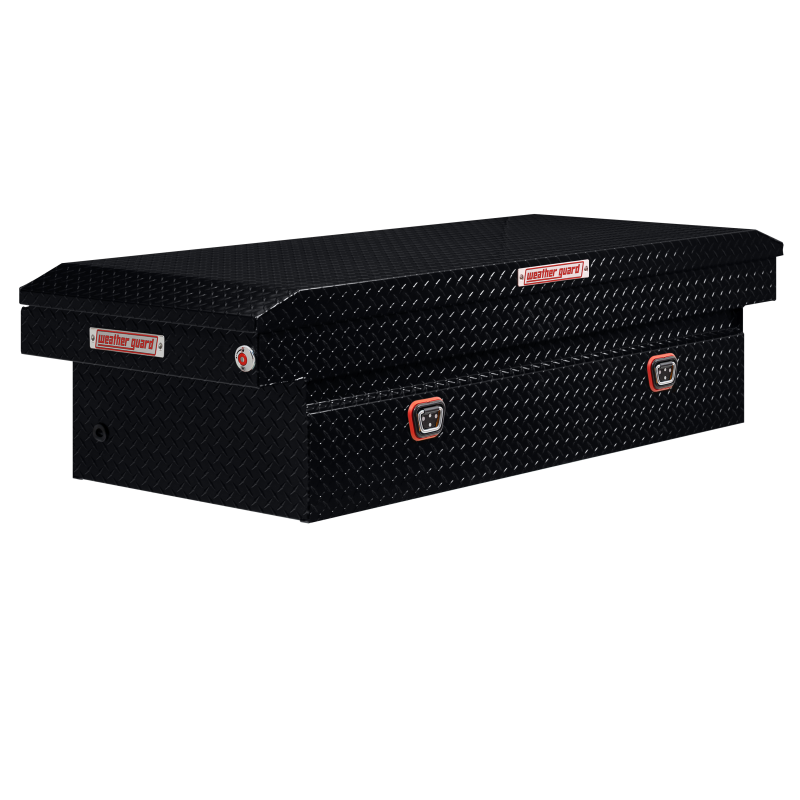 Weather Guard Crossover Tool Box Gloss Black Aluminum Extra Wide Model 117-5-04