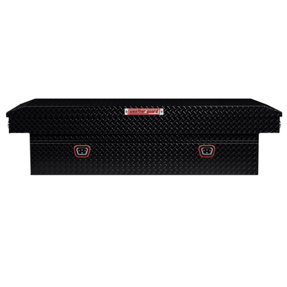 Weather Guard Crossover Tool Box Gloss Black Aluminum Extra Wide Model 117-5-04