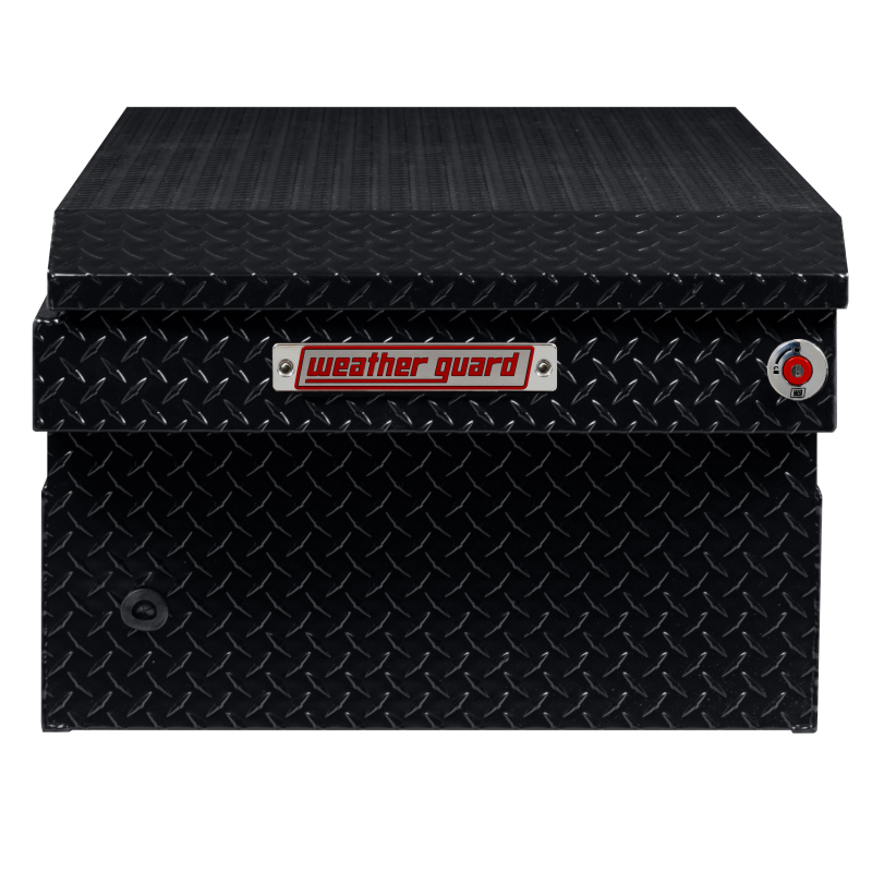 Weather Guard Crossover Tool Box Gloss Black Aluminum Extra Wide Model 117-5-04