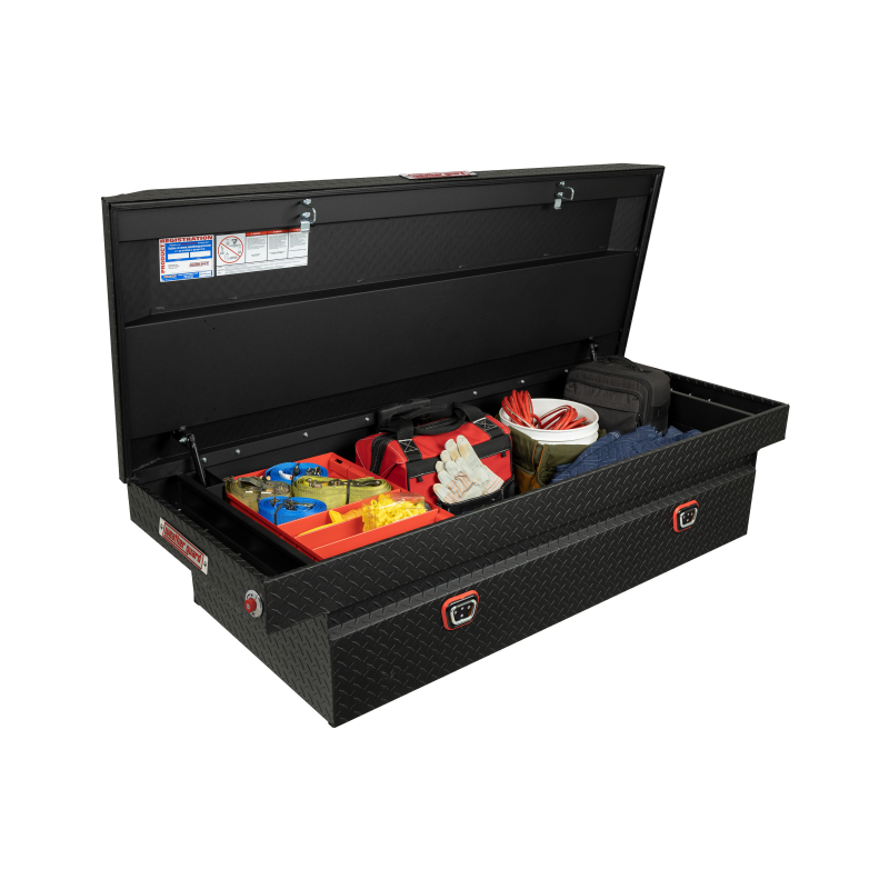 Weather Guard Crossover Tool Box Matte Black Aluminum Extra Wide Model 117-52-04