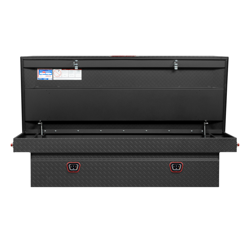 Weather Guard Crossover Tool Box Matte Black Aluminum Extra Wide Model 117-52-04