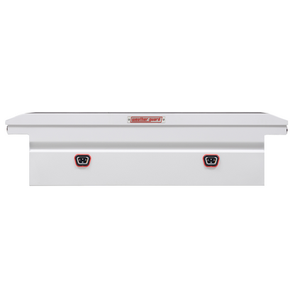 Weather Guard Crossover Tool Box White Steel Full Size Low Profile Model 120-3-04