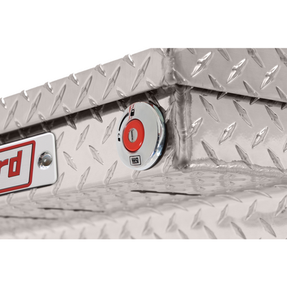 Weather Guard Crossover Tool Box Bright Aluminum Full Size Low Profile Model 121-0-04