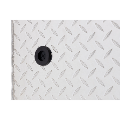 Weather Guard Crossover Tool Box Bright Aluminum Full Size Low Profile Model 121-0-04
