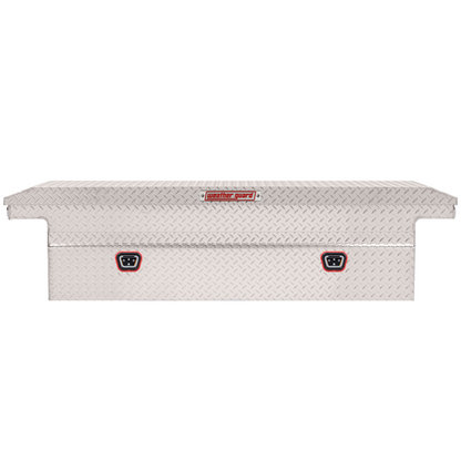 Weather Guard Crossover Tool Box Bright Aluminum Full Size Low Profile Model 121-0-04