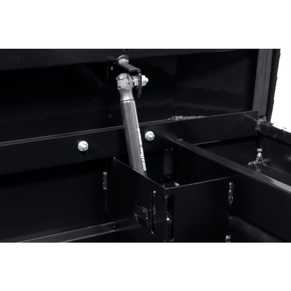 Weather Guard Crossover Tool Box Gloss Black Aluminum Full Size Low Profile Model 121-5-04