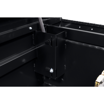 Weather Guard Crossover Tool Box Gloss Black Aluminum Full Size Low Profile Model 121-5-04