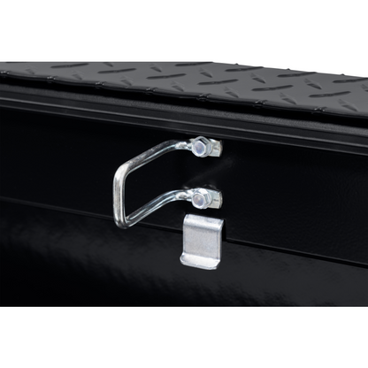 Weather Guard Crossover Tool Box Gloss Black Aluminum Full Size Low Profile Model 121-5-04