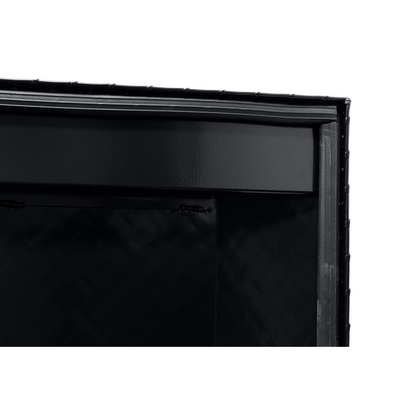 Weather Guard Crossover Tool Box Gloss Black Aluminum Full Size Low Profile Model 121-5-04