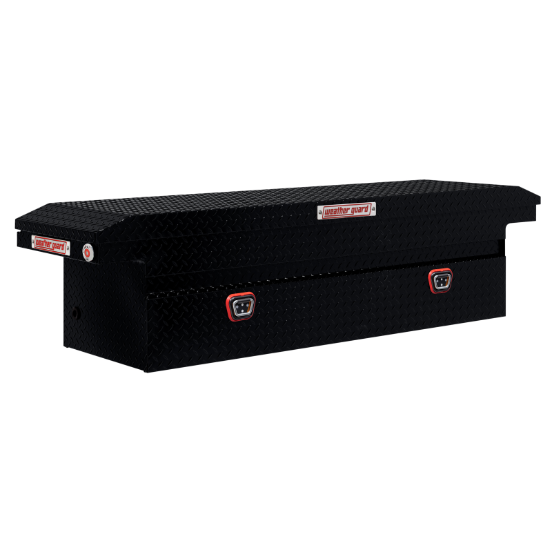 Weather Guard Crossover Tool Box Gloss Black Aluminum Full Size Low Profile Model 121-5-04