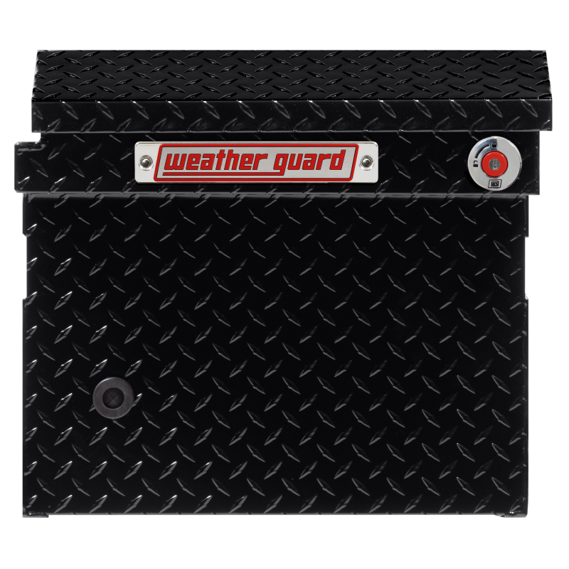 Weather Guard Crossover Tool Box Gloss Black Aluminum Full Size Low Profile Model 121-5-04