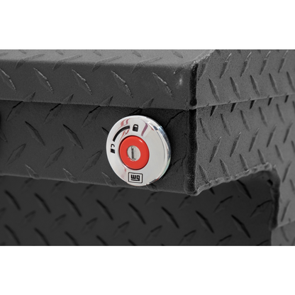 Weather Guard Crossover Tool Box Textured Matte Black Aluminum Full Size Low Profile Model 121-52-04