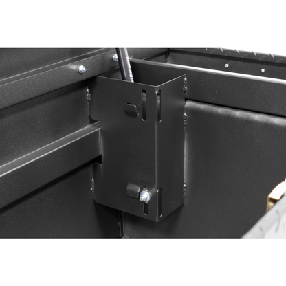 Weather Guard Crossover Tool Box Textured Matte Black Aluminum Full Size Low Profile Model 121-52-04