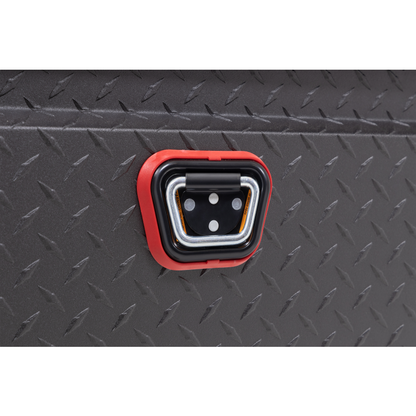 Weather Guard Crossover Tool Box Textured Matte Black Aluminum Full Size Low Profile Model 121-52-04