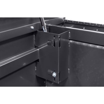 Weather Guard Crossover Tool Box Gray Aluminum Full Size Low Profile Model 121-6-04
