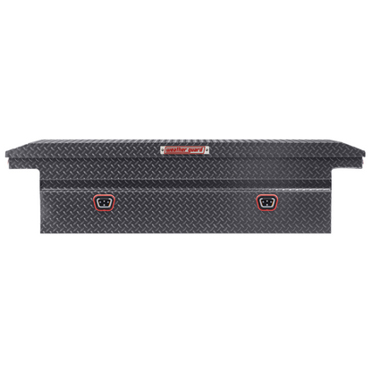 Weather Guard Crossover Tool Box Gray Aluminum Full Size Low Profile Model 121-6-04