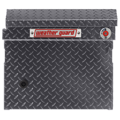 Weather Guard Crossover Tool Box Gray Aluminum Full Size Low Profile Model 121-6-04