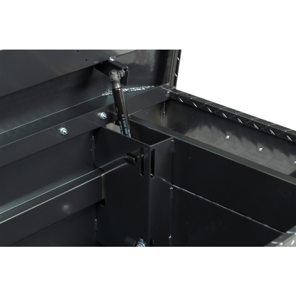 Weather Guard Crossover Tool Box Gray Aluminum Full Size Deep Model 123-6-04