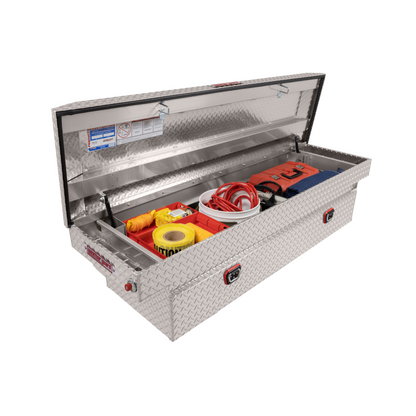 Weather Guard Crossover Tool Box Bright Aluminum Full Size Standard Model 127-0-04