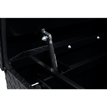 Weather Guard Crossover Tool Box Gloss Black Aluminum Full Standard Model 127-5-04
