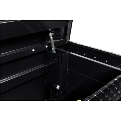 Weather Guard Crossover Tool Box Gloss Black Aluminum Full Standard Model 127-5-04
