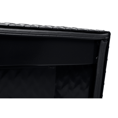 Weather Guard Crossover Tool Box Gloss Black Aluminum Full Standard Model 127-5-04