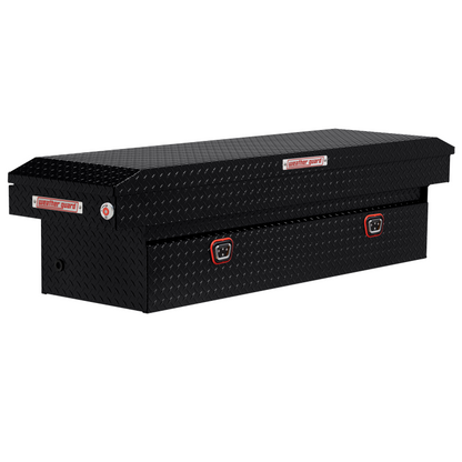 Weather Guard Crossover Tool Box Gloss Black Aluminum Full Standard Model 127-5-04