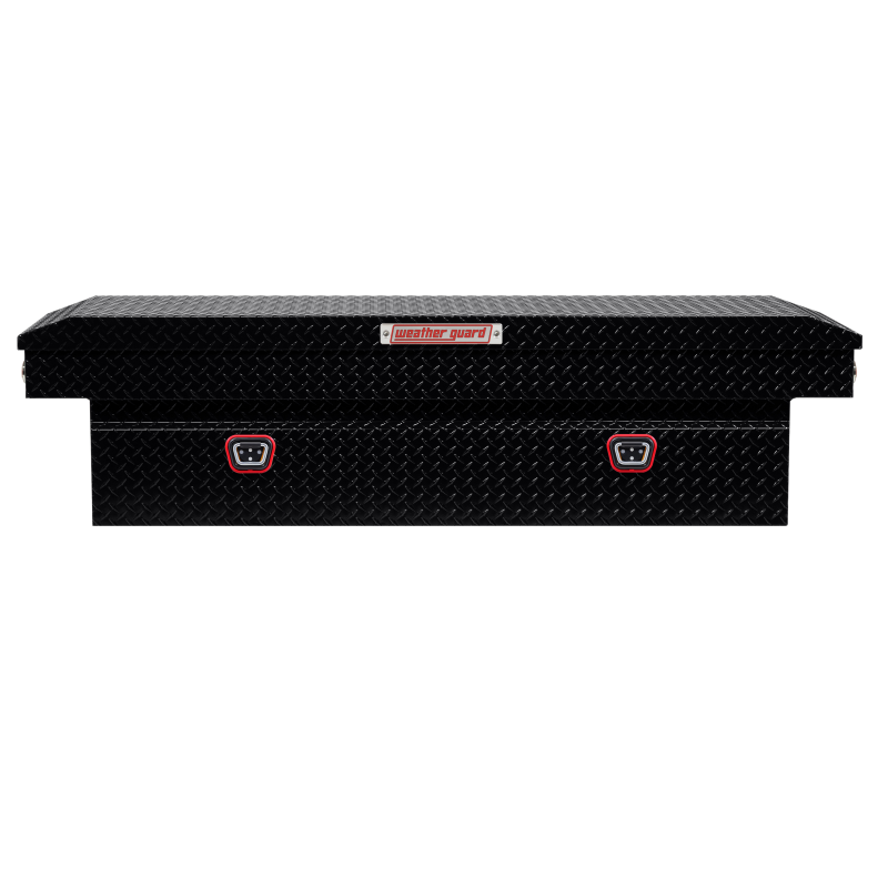 Weather Guard Crossover Tool Box Gloss Black Aluminum Full Standard Model 127-5-04