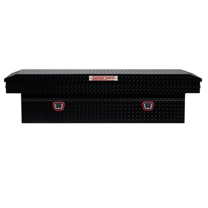 Weather Guard Crossover Tool Box Gloss Black Aluminum Full Standard Model 127-5-04