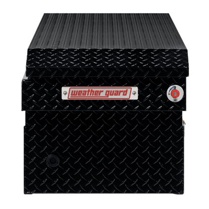 Weather Guard Crossover Tool Box Gloss Black Aluminum Full Standard Model 127-5-04