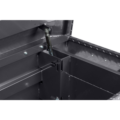 Weather Guard Crossover Tool Box Gray Aluminum Full Standard Model 127-6-04